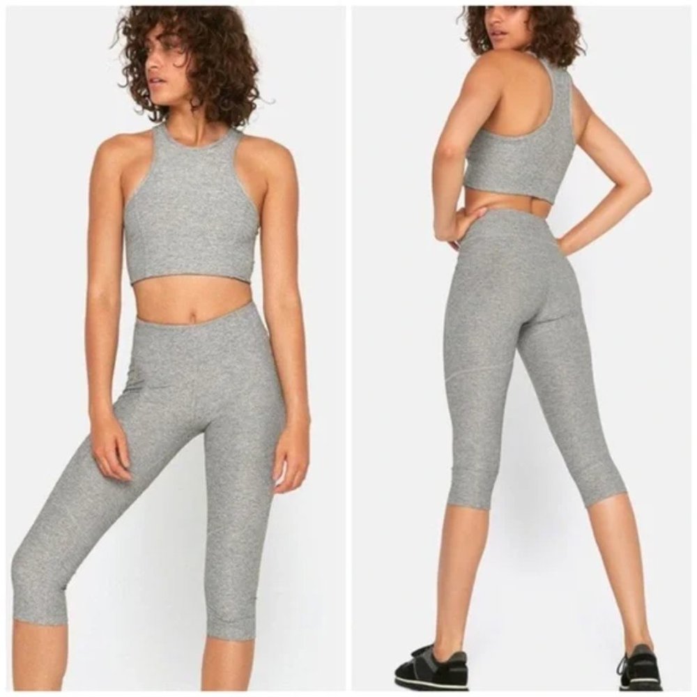 Outdoor Voices Crop Leggings Grey Size S